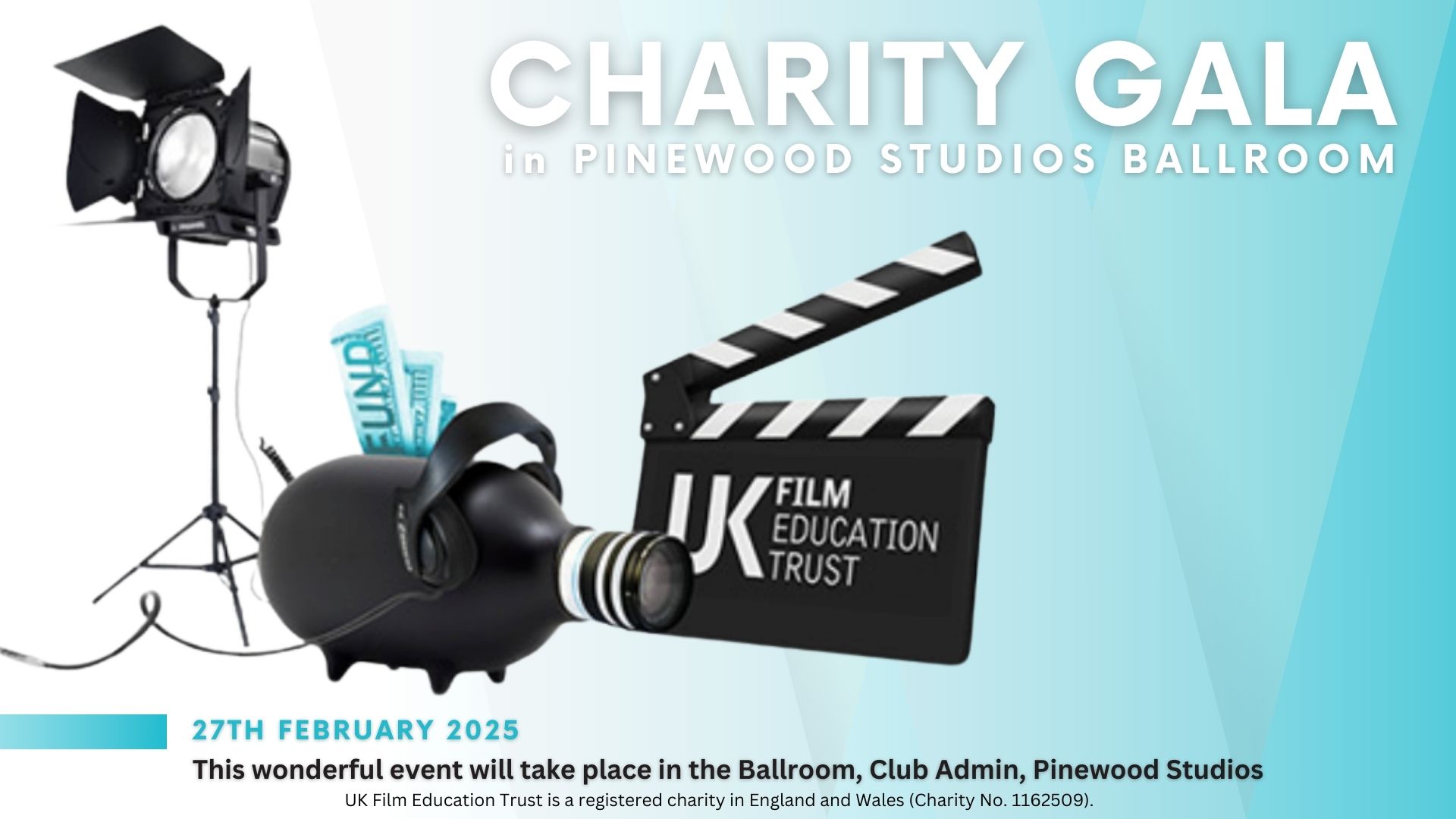 Charity Gala in Pinewood Studio Ballroom